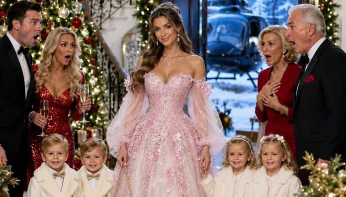 Ele chamou a ex para o Natal esperando humilhá-la — mas 4 crianças na porta fizeram tudo desmoronar