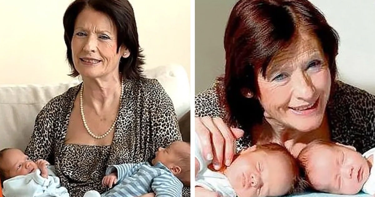 revistapazes.com - M&atilde;e de 66 anos &eacute; criticada ap&oacute;s dar &agrave; luz meninos g&ecirc;meos