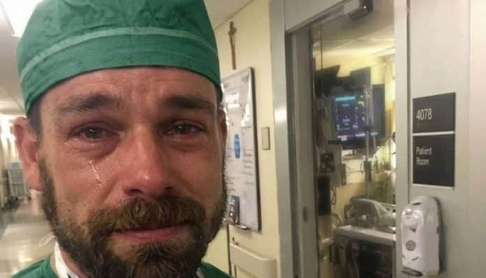 Ela foi ao hospital levar almoço para o marido e percebeu que todos sabiam de algo, menos ela